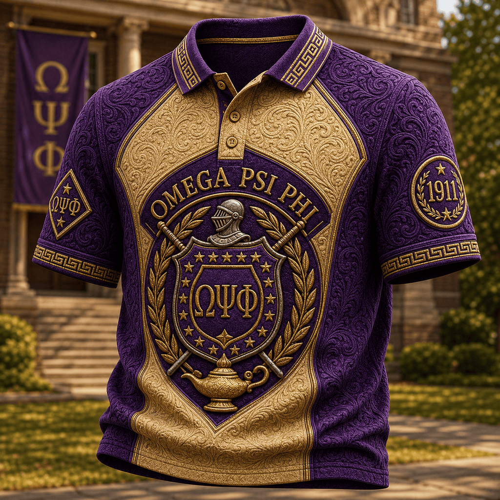 PREMIUM OMPP EMBOSS POLO SHIRT HQH
