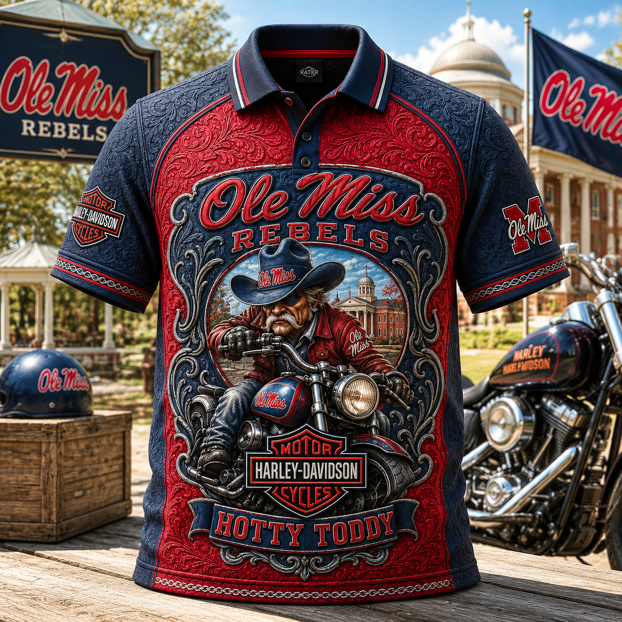 PREMIUM OMR EMBOSS POLO SHIRT HQH