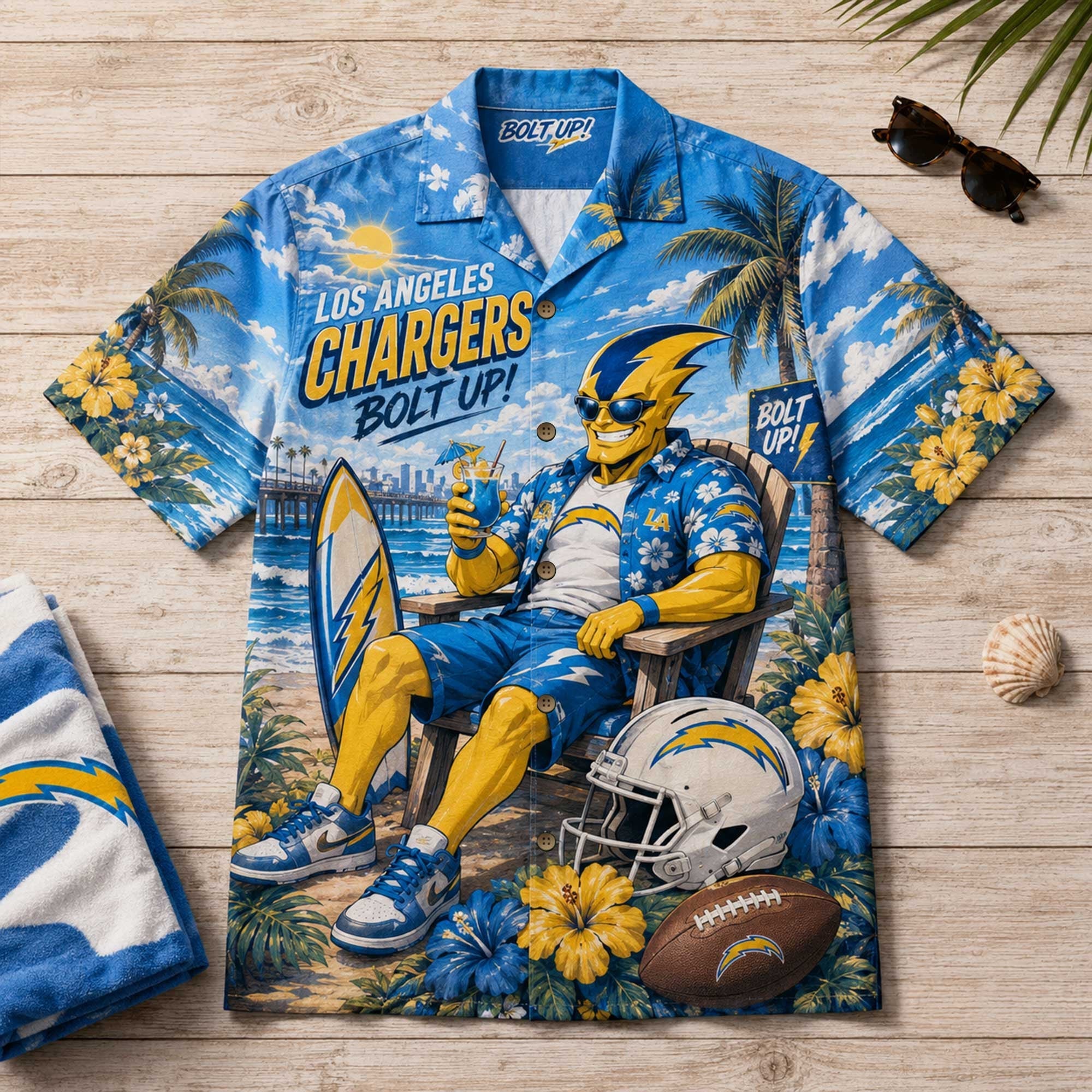 Premium LAC Hawaiian Shirt TNSM