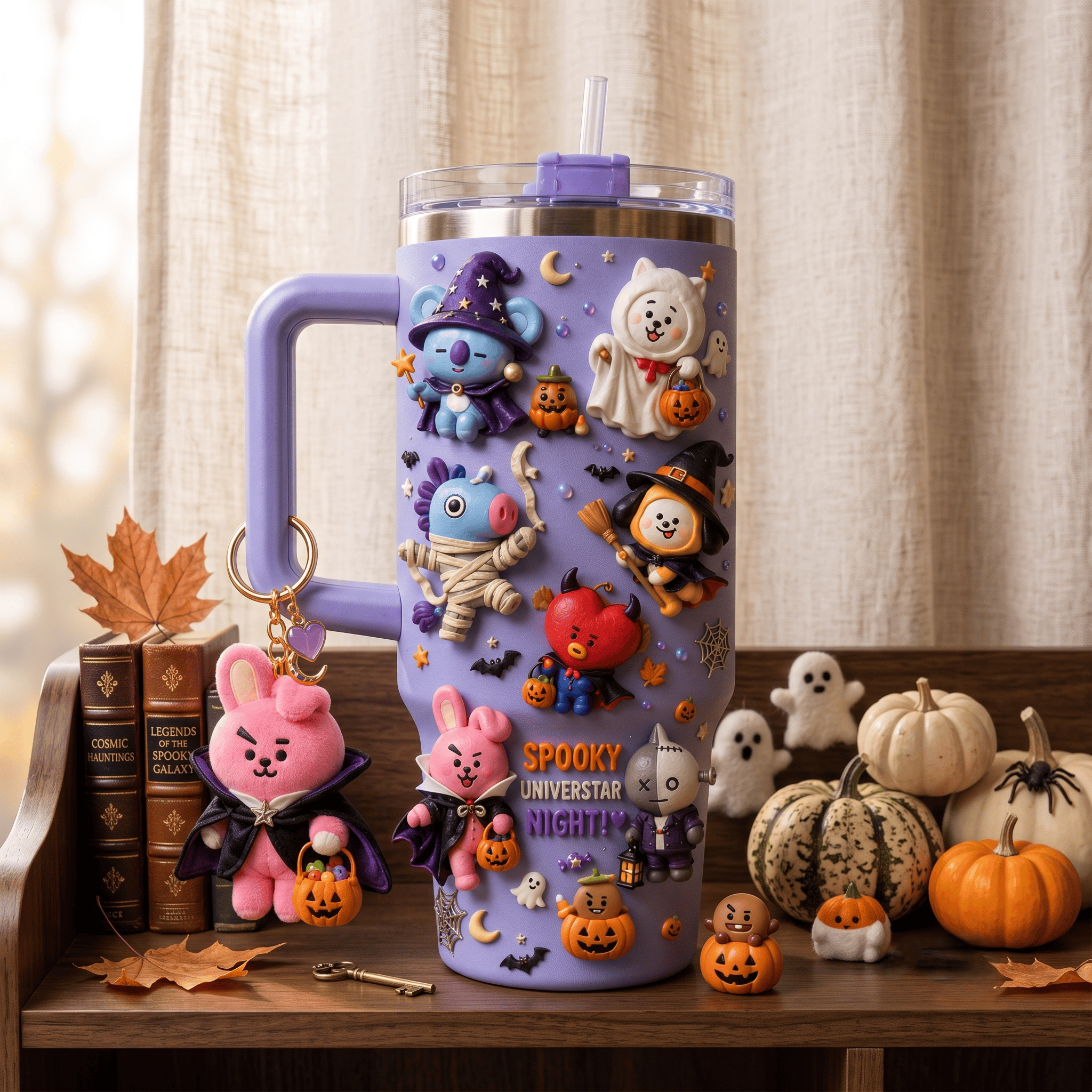 BTS 40oz Tumbler With Handle HTTT