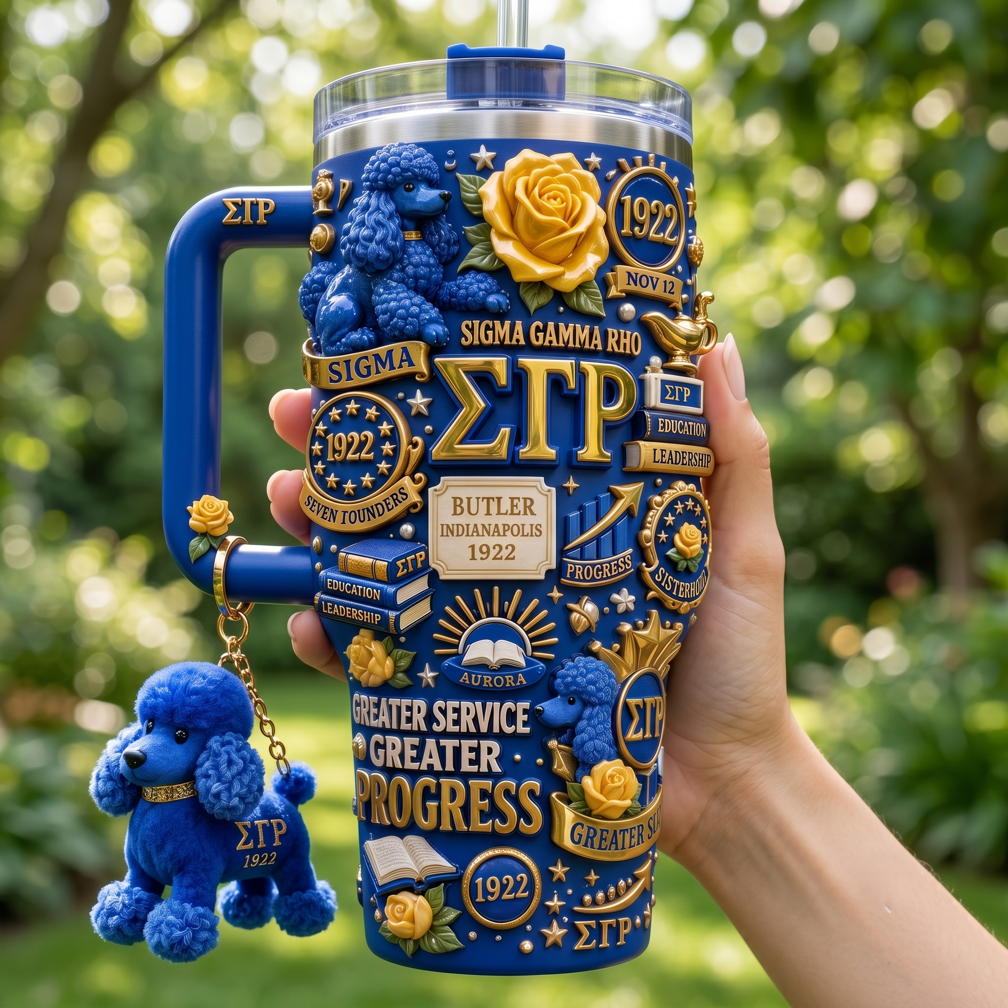 SGRO 40oz Tumbler With Handle HTTT